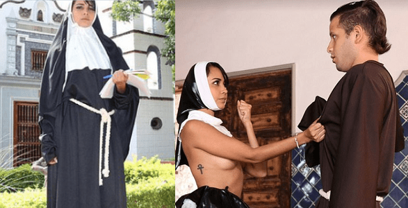 Former Nun Becomes Professional Porn Star (Photos) Former Nun Becomes Professional Porn Star (Photos)